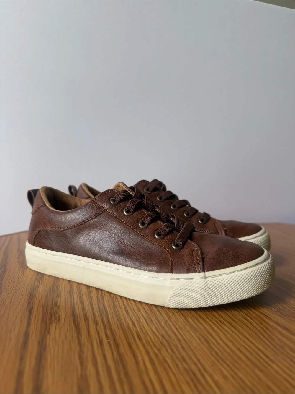Black & Brown Leather Dress Shoes (Bundle Bulk Lot Set) - Boys Kids Size 1